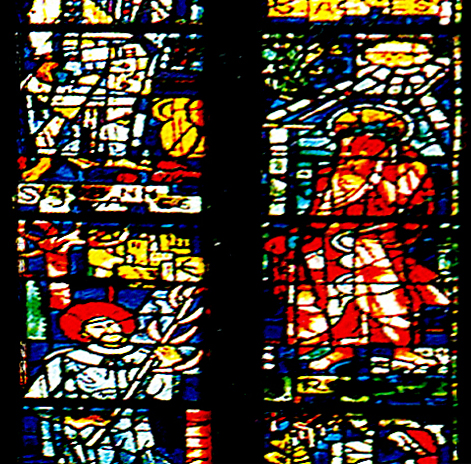 Franziskanerkirche Graz Hauptfenster rechts