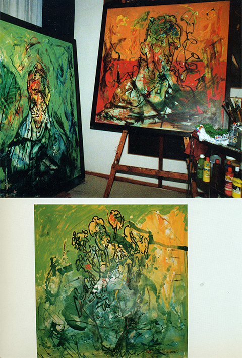 Hommage an Van Gogh, Tryptichon